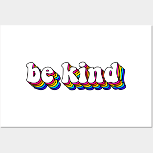 Be Kind Colorful Posters and Art